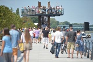 Dzień po otwarciu - już audyt nowych bulwarów warszawskich