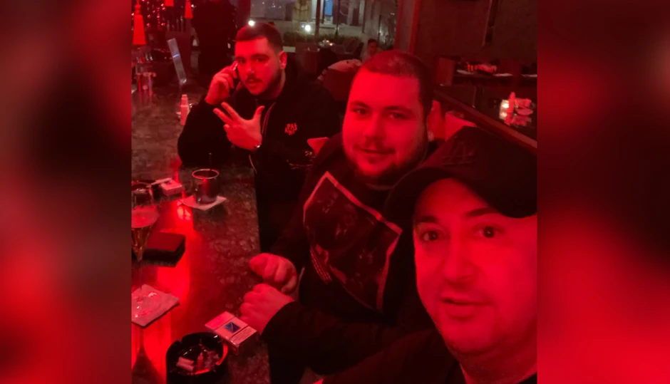 Radiša Trajković Đani sa sinovima