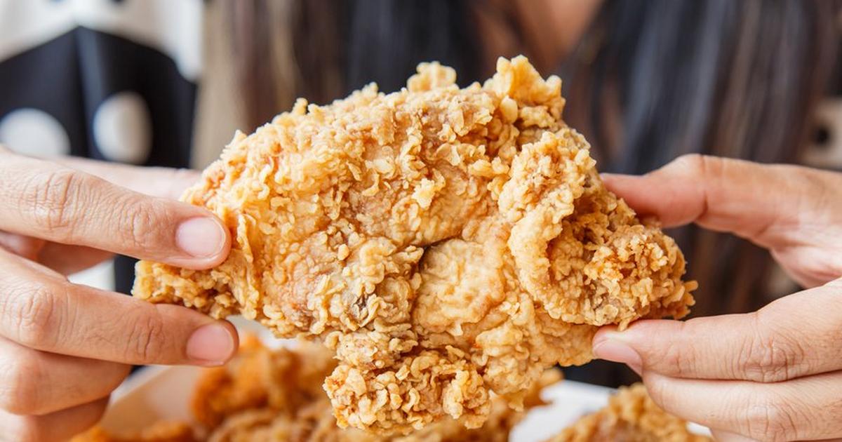 Eating fried chicken every day could mean you die earlier, according to ...