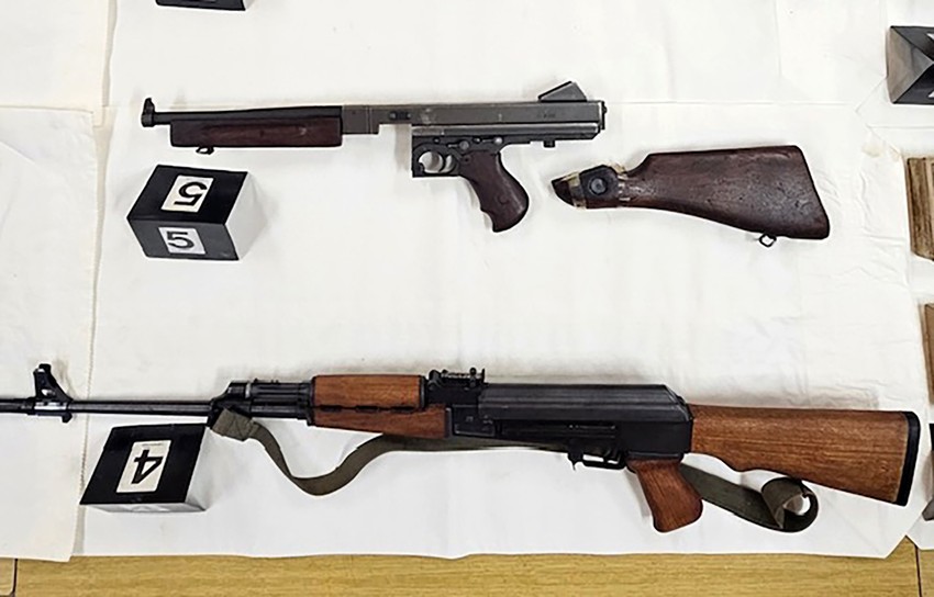 Pančevo, zaplena oružja