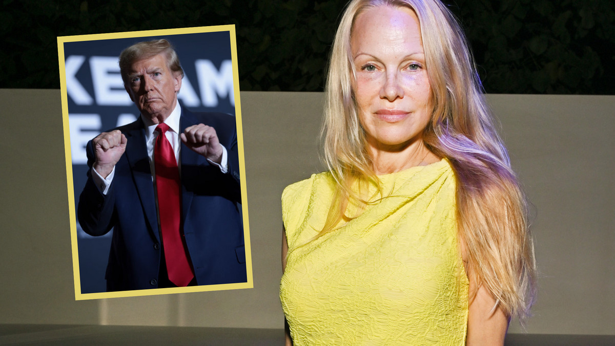 Pamela Anderson uderza w Donalda Trumpa. "Jestem pod tym względem radykalna"