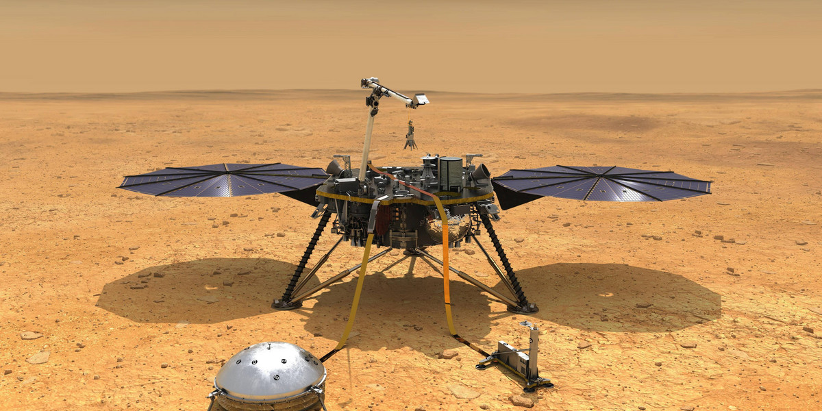 Sonda InSight ma problemy na Marsie.