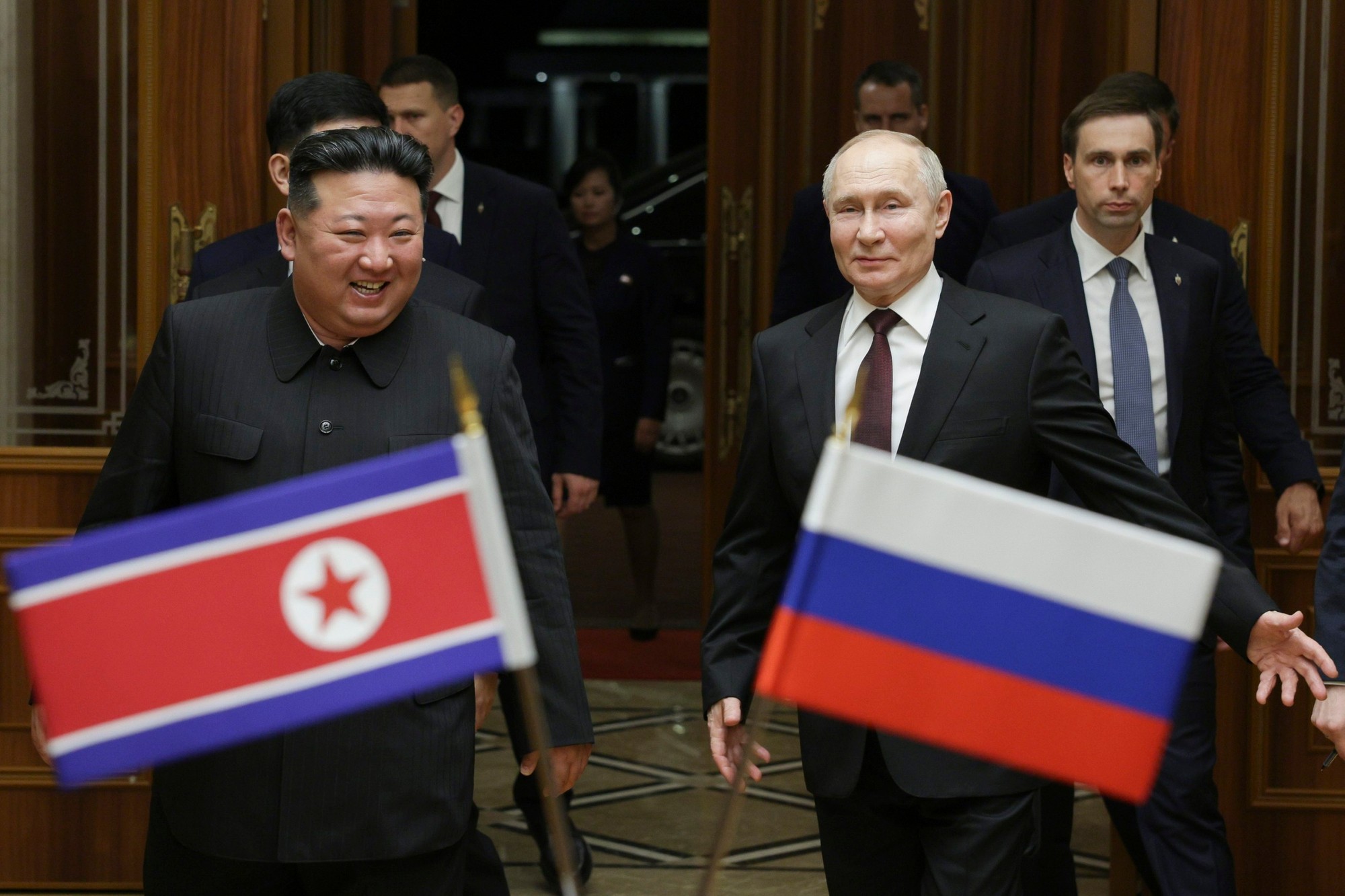 Ruský prezident Vladimir Putin navštívil Severnú Kóreu.