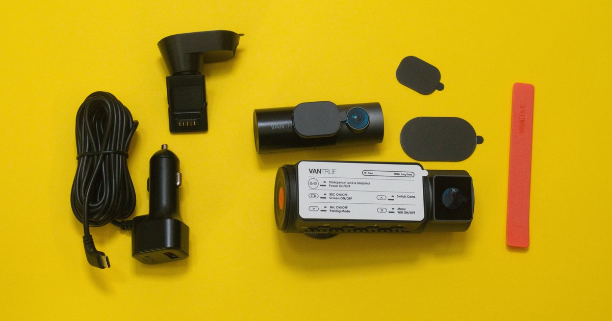 Dashcam Vantrue Nexus 5 im Test Rundumüberwachung mit vier Kameras