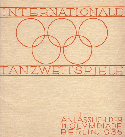 Program zakazanej przez Goebbelsa ceremonii otwarcia igrzysk w/g reż. Labana