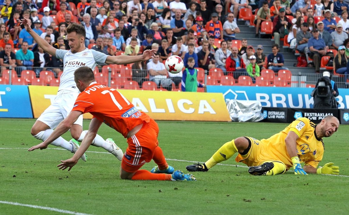 Ekstraklasa: Bruk-Bet Nieciecza remisuje z Zagłębiem Lubin. Bramka w doliczonym czasie gry