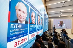 CKW podała nieprawdopodobny wynik Putina. Ale gratulacji ze świata jakoś nie było...