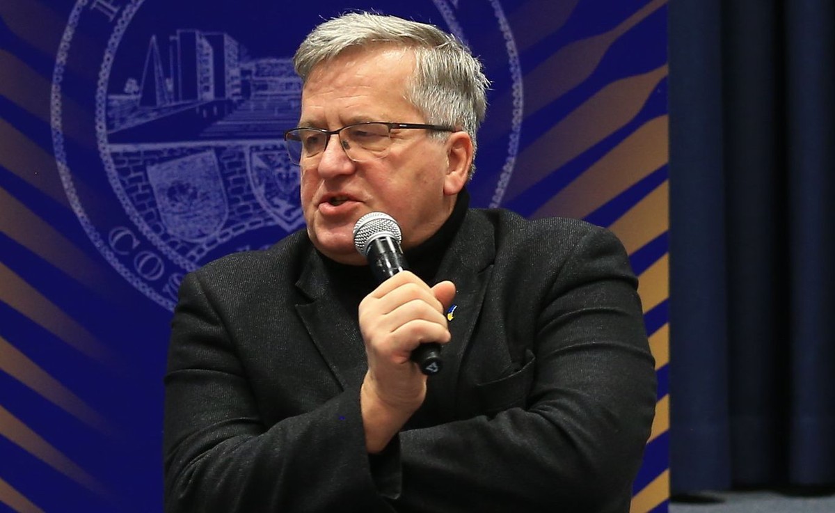 Były prezydent Bronisław Komorowski