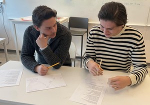 Švedska vlada se nada da će povratak papiru i olovci poboljšati nivo pismenosti đaka | Foto: Maddy Savage