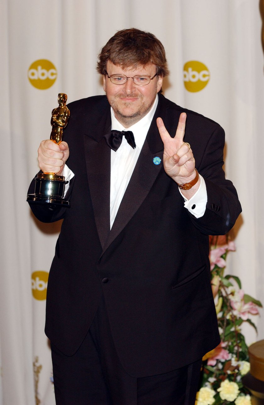 Michael Moore z Oscarem