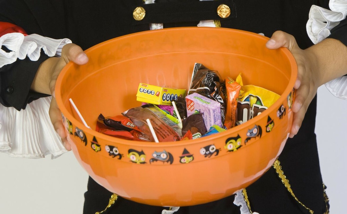 Halloweenowe cukierki