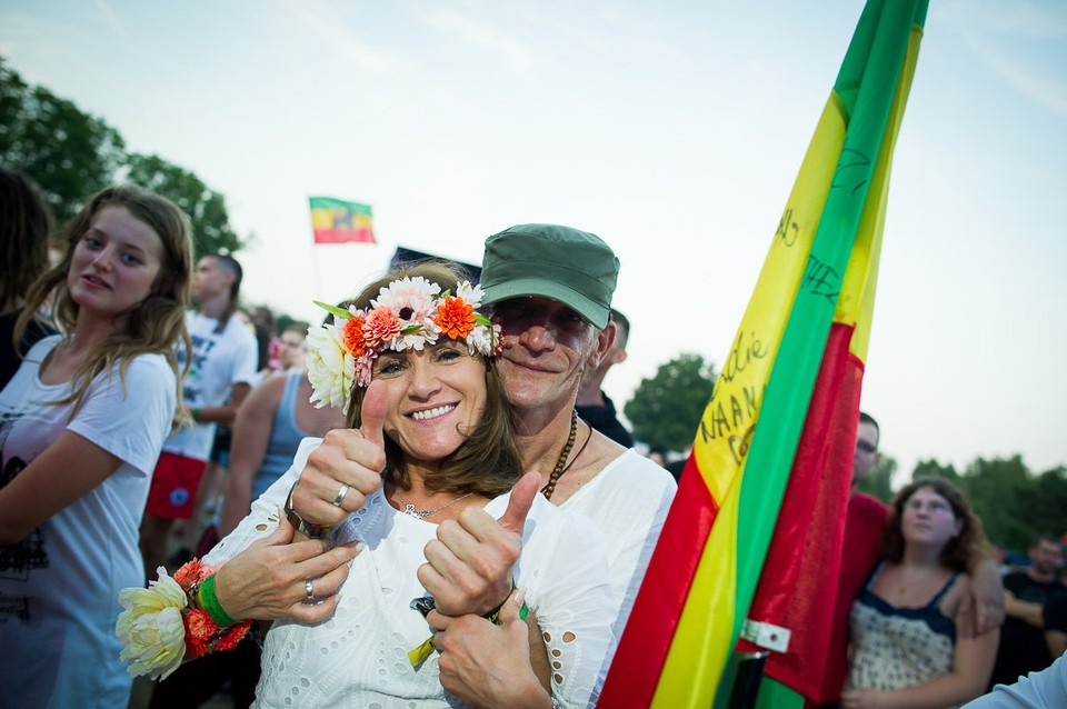 Ostróda Reggae Festival: publiczność na festiwalu