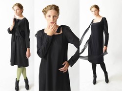 Subtelny sposób na osiągnięcie własnego stylu: jedwabne "małe czarne"