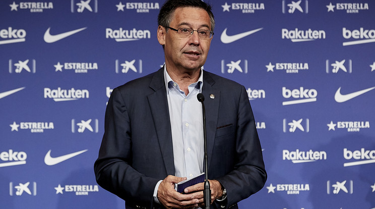 Josep Maria Bartomeu rossz színben tüntette fel bírálóit /Fotó: GettyImages