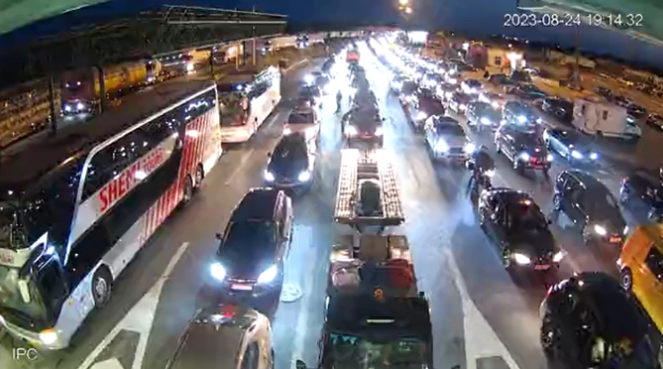 Horgoš, izlaz iz Srbije