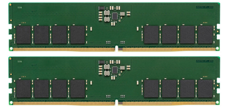 Standardowy zestaw pamięci DDR5 marki Kingston