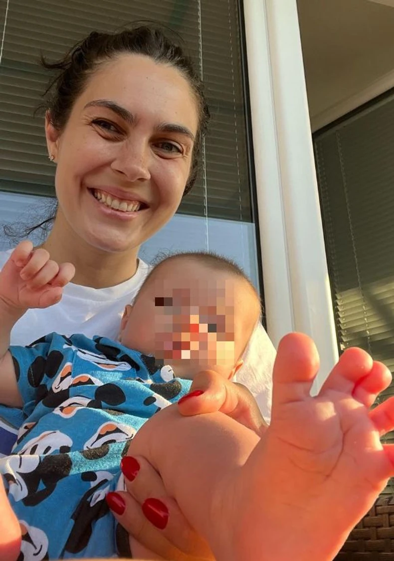 Milica Mandić pokazala sina