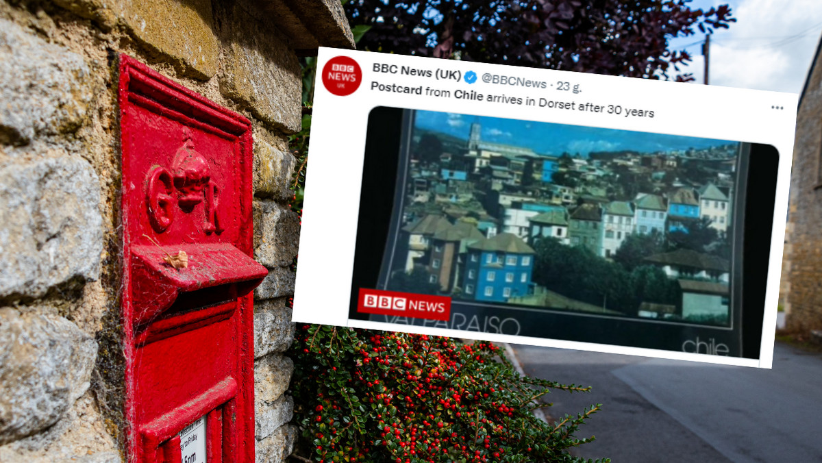 Wielka Brytania. Pocztówka z Chile dotarła do adresata 30 lat po wysłaniu