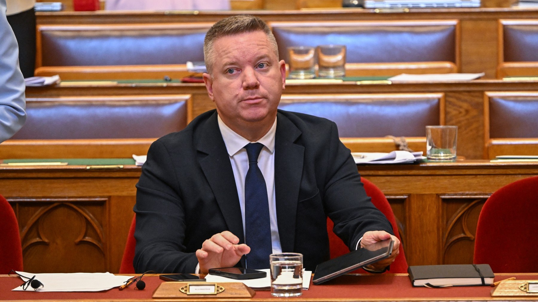 Maďarský minister vnútra Gábor Pósfai. 