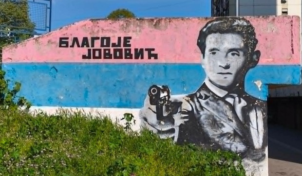 Mural posvećen Blagoju Jovoviću na Novom Beogradu | Foto: Vanja Marinović