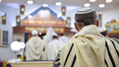 Na murach synagogi w Taszkencie pojawiły się propalestyńskie hasła