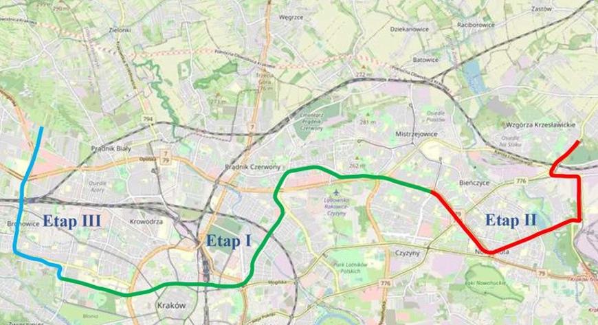 Prawie 22 km, do 32 stacji, dwa tunele – w tym jeden pod Śródmieściem, 1,5 km estakada – tak ma wyglądać pierwsza linia krakowskiego premetra