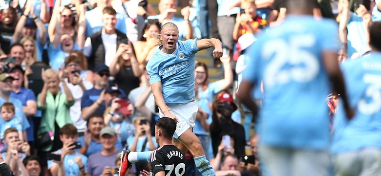 Klasyczny hat-trick Erlinga Haalanda. Cztery mecze i cztery zwycięstwa Manchesteru City