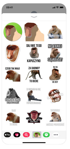 Nosaczmoji to polski meme do pobrania z AppStore - Noizz