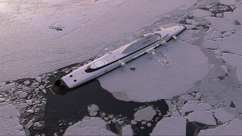Luksusowy jacht podwodny M-165  wart miliardy złotych. Przedstawili projekt