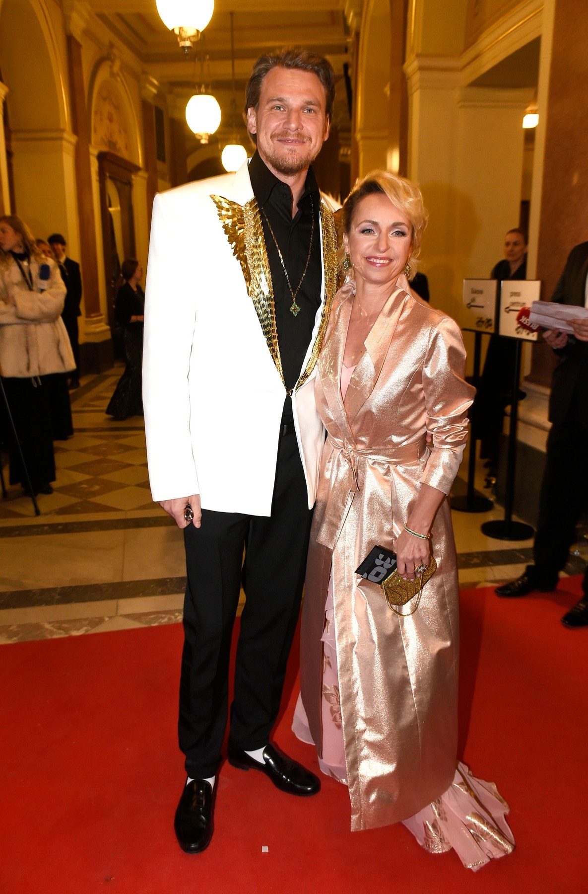 Tatiana Dyková a Vojtěch Dyk.