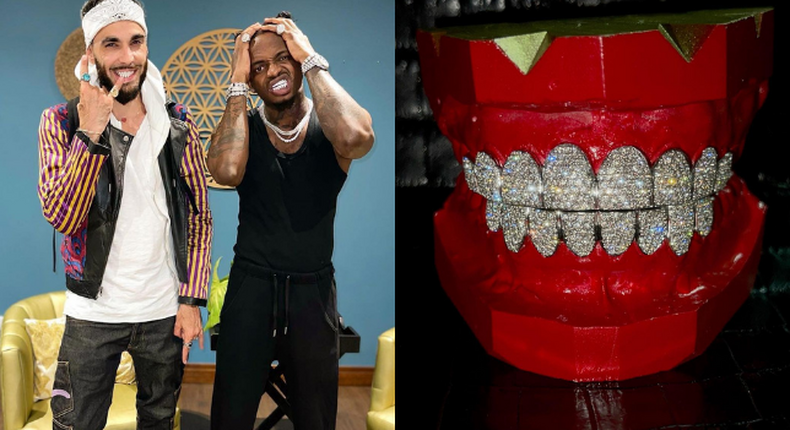 Diamond acquires a new set of Gold Plated Grillz and he can’t Keep Calm (Video)