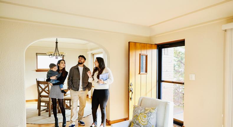 They might not care as much about the milestone, but most adult Gen Zers are out-pacing older generations in homeownership, according to Redfin.Thomas Barwick/Getty Images