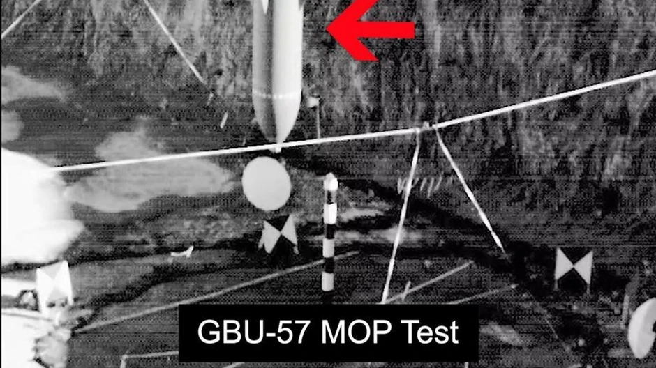 Testiranje bunker-bombe GBU-57