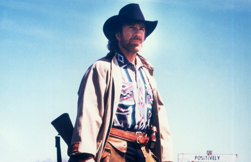 Chuck Norris w serialu "Strażnik Teksasu".