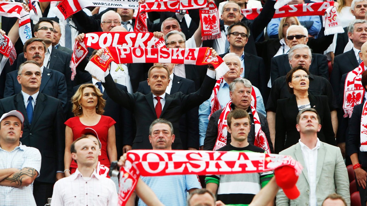 Gorączka Euro 2012 zawitała na dzisiejsze posiedzenie rządu. Premier Donald Tusk, wraz z gabinetem, nagrał po posiedzeniu Rady Ministrów filmik, na którym, unosząc biało-czerwone szaliki, cały rząd zagrzewa do boju drużynę narodową.