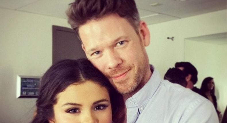 Selena Gomez and makeup artist, Jake Bailey