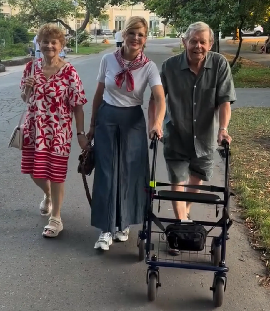 Soňa Mullerová so svojimi rodičmi