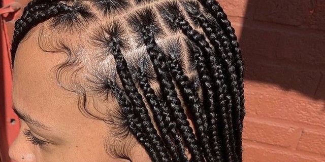 knotless box braids