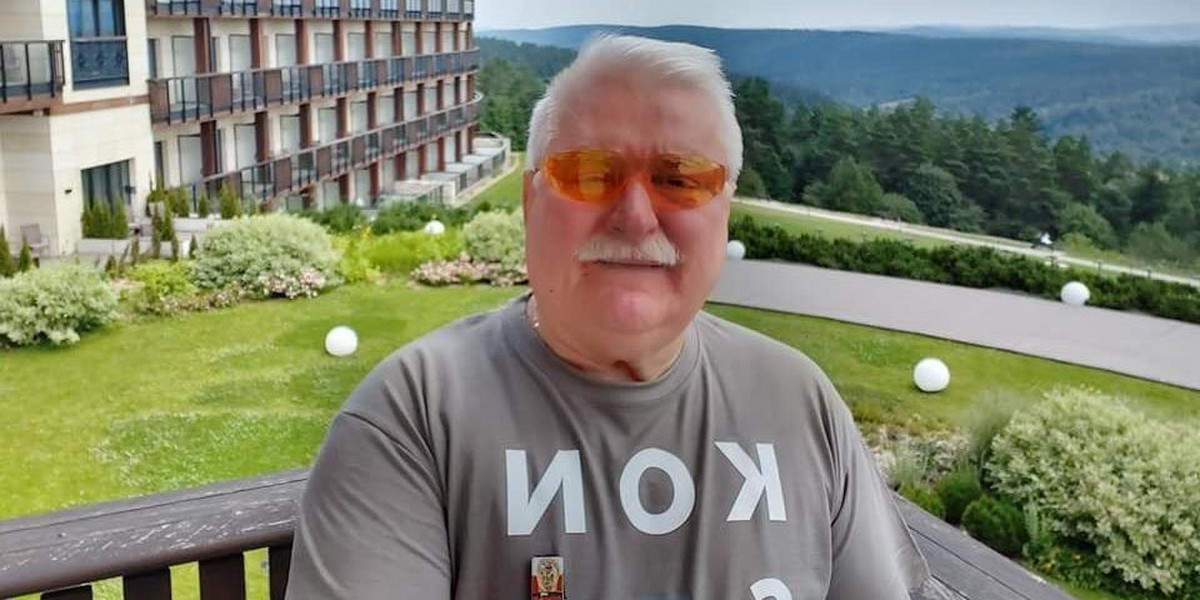 Lech Wałęsa w Arłamowie