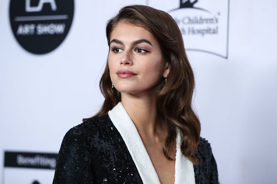 Kaia Gerber na gali LA Art Show Opening Night