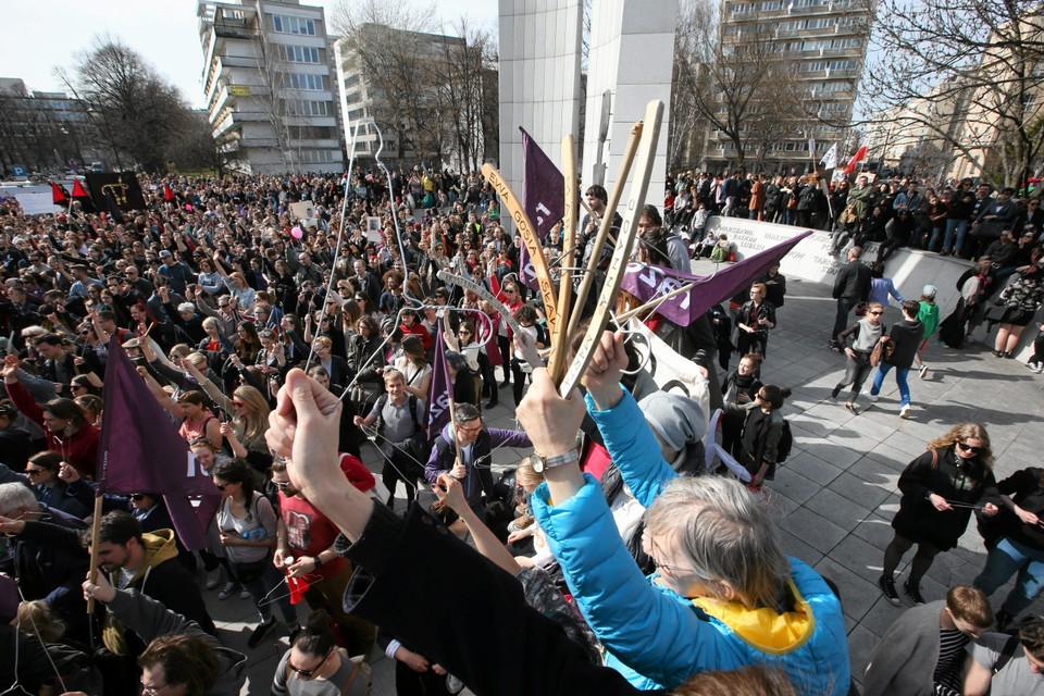 Demonstracja w Warszawie