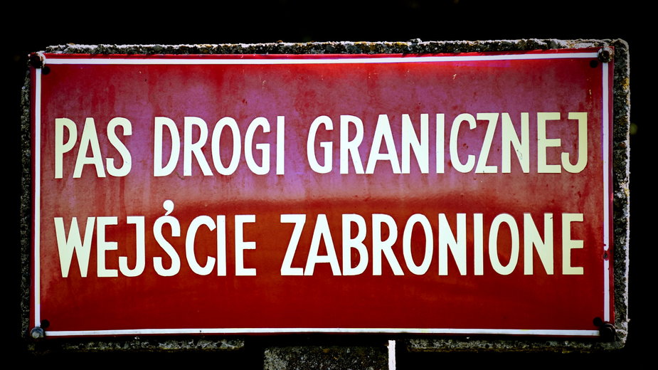 Kuracjusze sanatorium w Horyńcu-Zdroju ukarani mandatami za wejście na pas graniczny