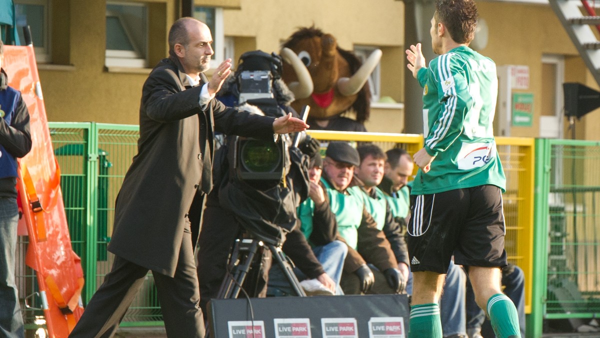 PIŁKARSKA EKSTRAKLASA GKS BEŁCHATÓW KONTRA LECHIA GDAŃSK