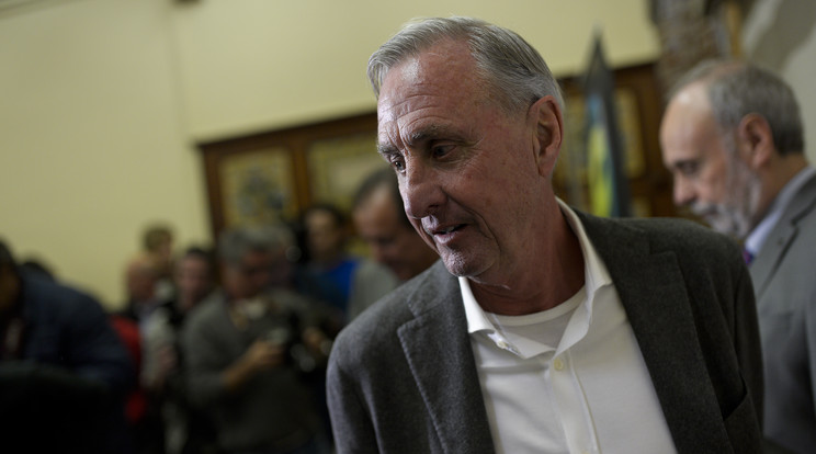Johan Cruyff ma lenne 70 esztendős/Fotó: AFP