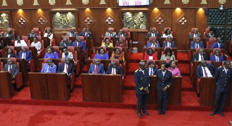 Nairobi County Assembly during a past session. Nairobi MCA Habiba Ibrahim Hussein loses seat after skipping all sessions in 2 years