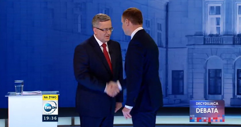 Duda kontra Komorowski! Kto wygrał debatę w TVN