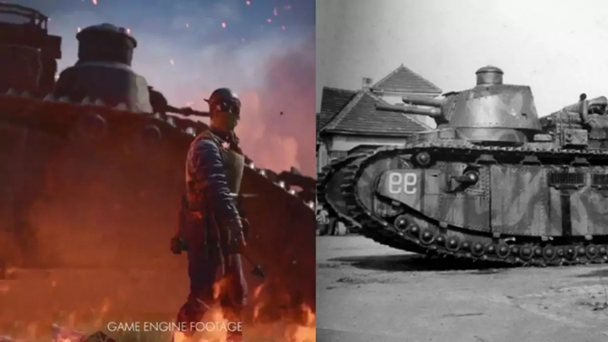 Battlefield 1 - w dodatku "Nie przejdą" pojawi się olbrzymi czołg Char 2C i nowa klasa elitarna