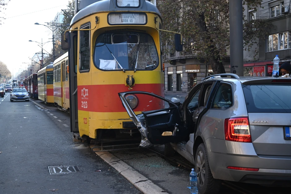 Udes u Bulevaru kralja Aleksandra