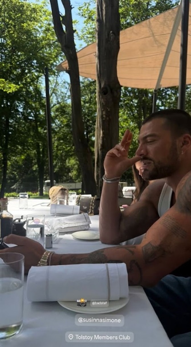 Simone Susina danas u Beogradu