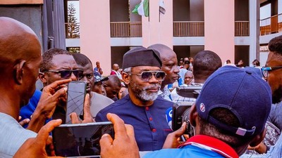 Femi Gbajabiamila. [Twitter:FemiGbajabiamila]